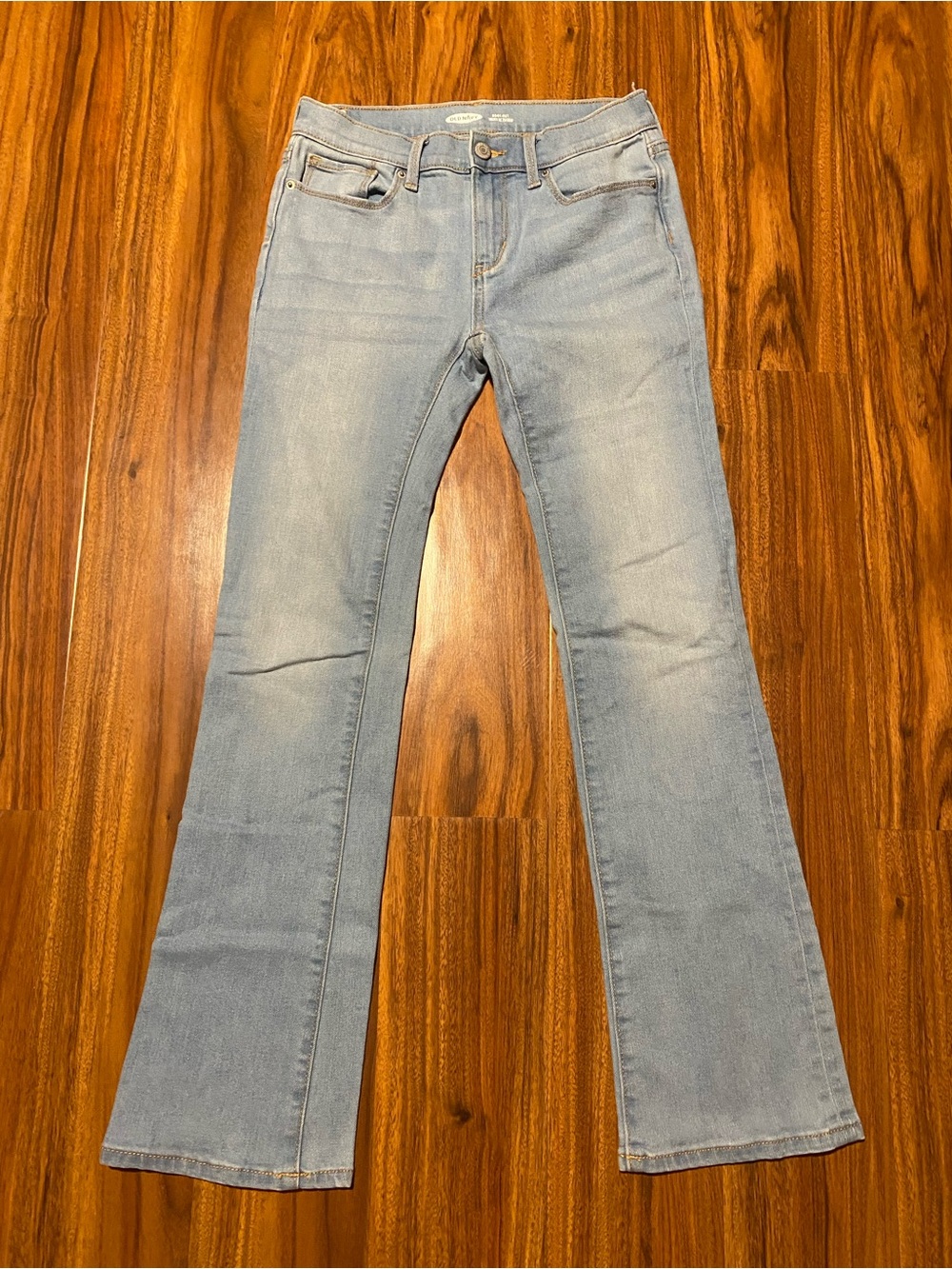 Old Navy Girls 12 Light wash bootcut jeans denim